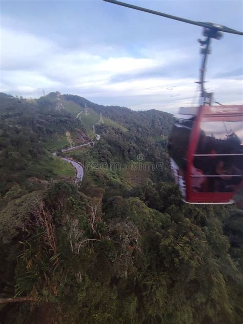 Genting Highlands Cable Car Stock Image - Image of tourism, highlands ...