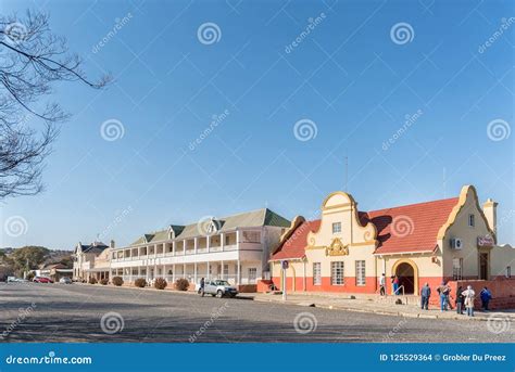 Street Scene in Winburg in the Free State Province Editorial Stock Image - Image of pickup ...