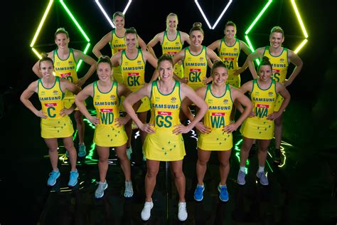 2019 Australian Diamonds Netball World Cup Dress Reveal
