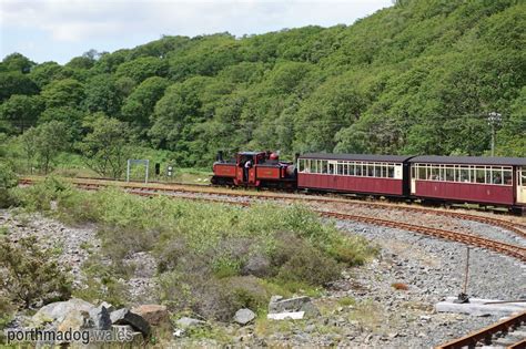 The Ffestiniog Railway in Porthmadog - Snowdonia & Wales