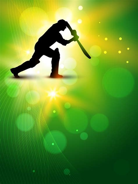 vector cricket background 456418 Vector Art at Vecteezy