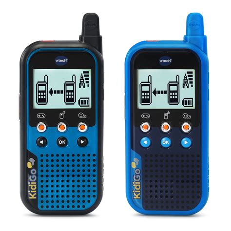 VTech KidiGo Walkie Talkies, Two-Way Radio for 4-9 Year Old Boys Girls ...