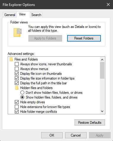 How to open Folder or File Explorer Options in Windows 11/10