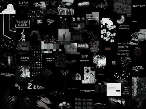 Black Aesthetic | Aesthetic desktop wallpaper, Desktop wallpaper art, Laptop wallpaper