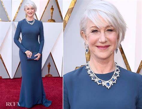 Helen Mirren In Reem Acra - 2018 Oscars - Red Carpet Fashion Awards