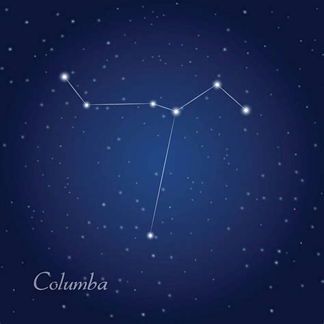 Columba Constellation Illustrations, Royalty-Free Vector Graphics & Clip Art - iStock