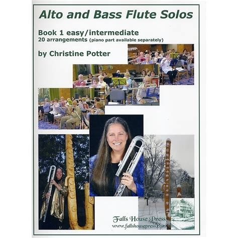 Compilation: Alto and Bass Flute Solos Book 1. Just Flutes