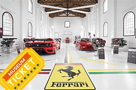 Tickets Enzo Ferrari Museum in Modena - Motorsport Maranello