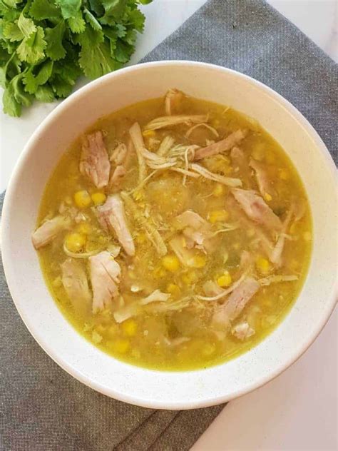 Chinese chicken and sweetcorn soup - Hint of Healthy