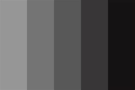 monochromatic grey Color Palette