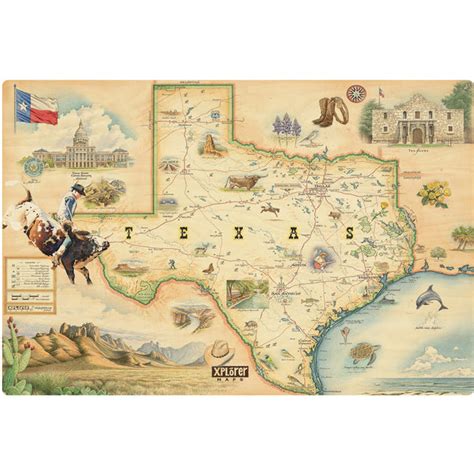 Texas Wood Sign | Xplorer Maps