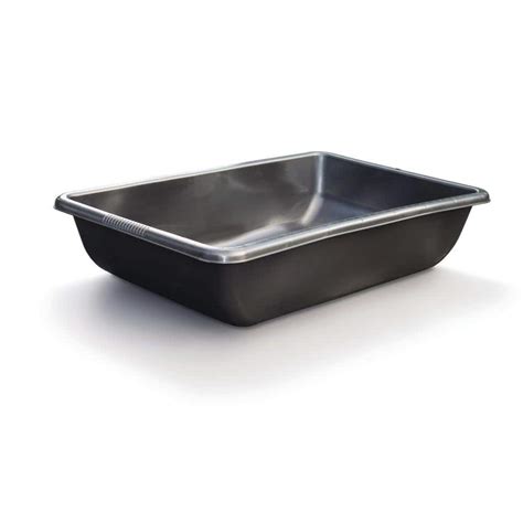 Plasgad Black Medium Concrete Mixing Tub-887101C - The Home Depot