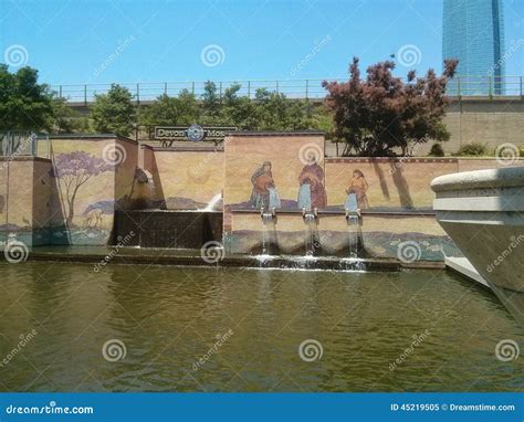 Bricktown Canal Oklahoma City Editorial Image - Image of watercourse ...