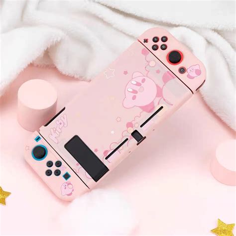 Wishaven Kirby Pink Nintendo Switch Protective Shell