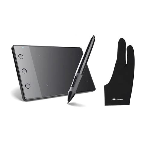 Huion H420 Professional Graphics Drawing Tablet with 3 Shortcut Keys 2048 Levels Pressure ...