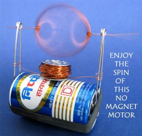 The simplest electric motor ever! | ScienceDump | Cool science experiments, Science fair ...