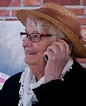 An odd phone call amazes an old lady