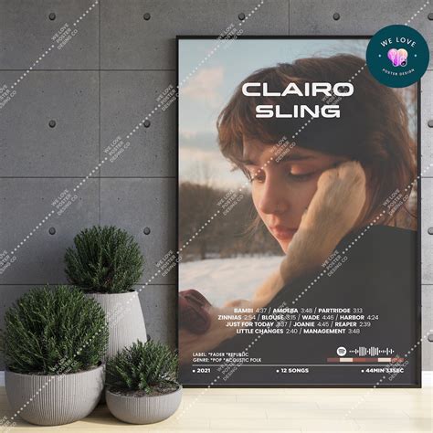 Clairo Sling Album Poster / Clairo Poster / Album Cover - Etsy