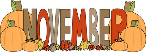 November clipart - Free Cliparts & PNG - November clipart, November, November cute