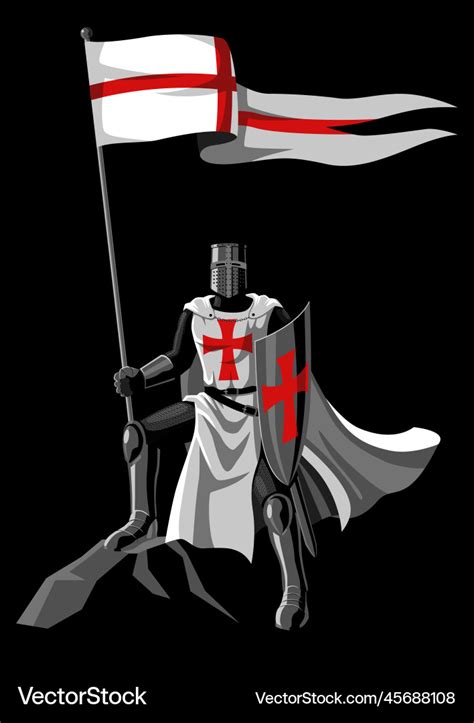 Knights Templar Logo Flag | sevencolors.co.jp