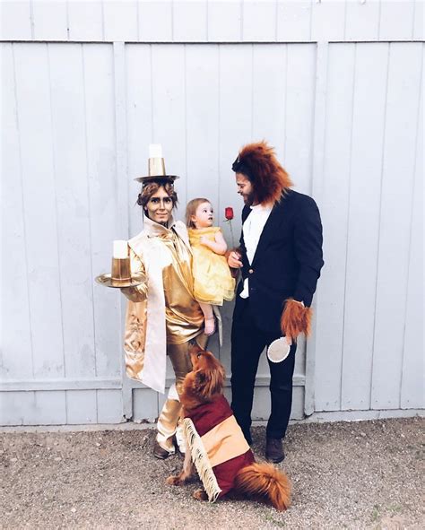 Beauty and the Beast | Family halloween costumes, Dog halloween ...