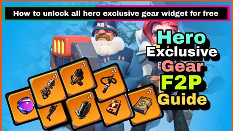 Complete Guide on Hero exclusive gear - Whiteout Survival | Custom hero ...