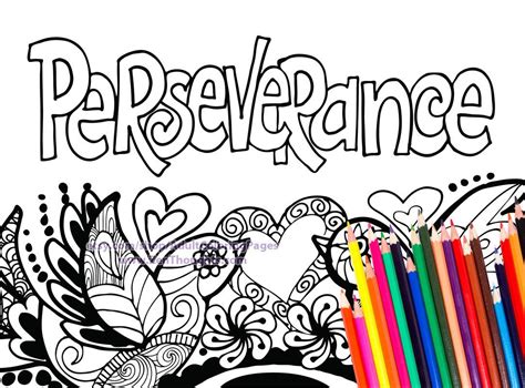 Bible Coloring Pages Perseverance - Dejanato