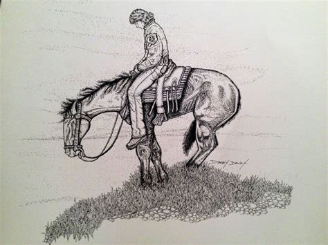 End of the trail drawing by Darby Davey. | Pencil drawings, Art, Artwork