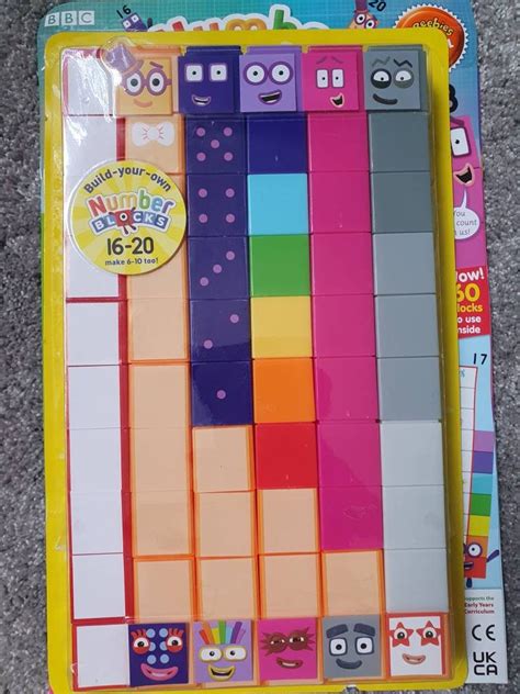 CBeebies Numberblocks Magazine Blocks 1-5 21 Number Blocks Symbol Tiles | ubicaciondepersonas ...