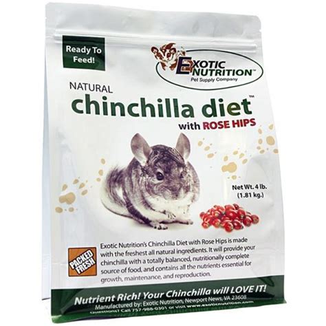 Chinchilla Diet with Rose Hips - 4LB (1.81kg) Buy, Best Price in UAE, Dubai, Abu Dhabi, Sharjah