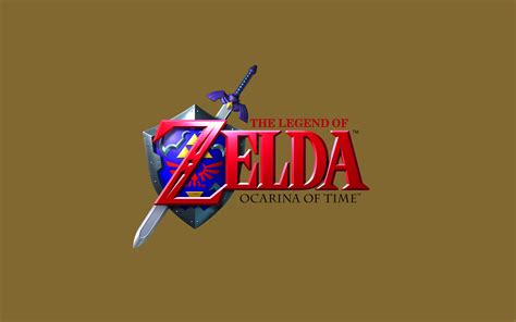 The Legend Of Zelda: Ocarina Of Time, Video Games, Simple Background Wallpapers HD / Desktop and ...