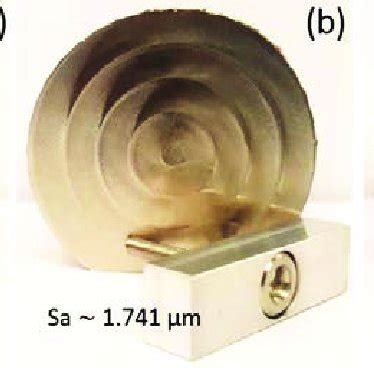 Representative SS-316L surfaces for the (a) as-laser fabricated (Sa ...