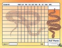 Behavior Charts | Snakes and Reptiles Theme | Kid Pointz