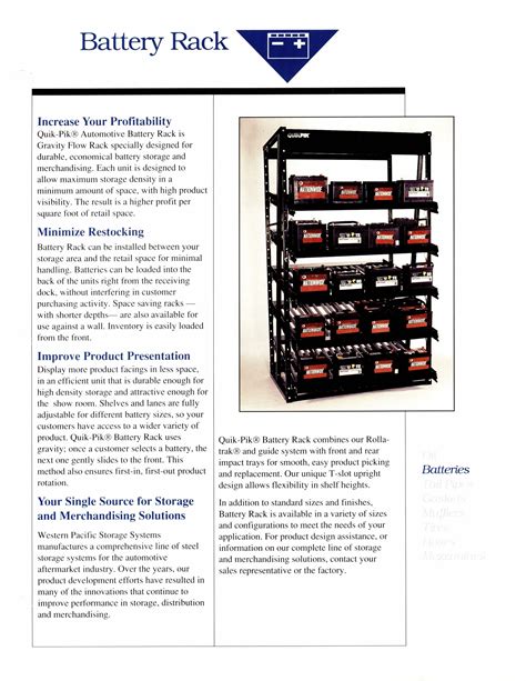 Battery Rack - Warehouse Rack and Shelf