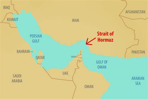 Persian Gulf Location On World Map