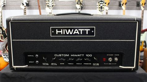 Hiwatt Custom 100 Head – Empire Guitars