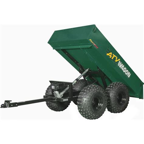 Bosski ATV Wagon Steel Tow-Behind ATV Utility Trailer - 1,100 lb Capacity | Discount Ramps