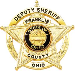 US State of Ohio, Franklin County Sheriff Department Badge | Compras