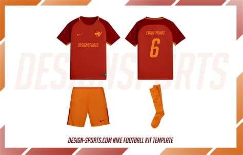 Free Nike Football Kit Template PSD Download :: Behance