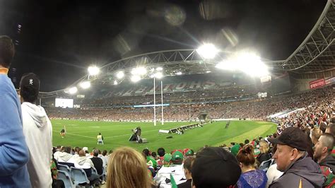 ANZ stadium - South Sydney Rabbitohs V Sydney Roosters - YouTube