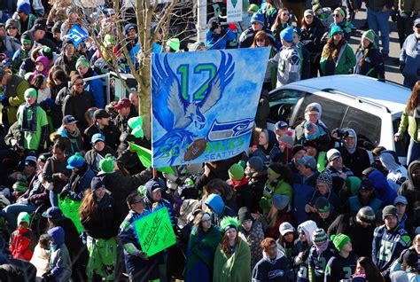 Seattle Seahawks Super Bowl Parade Pictures