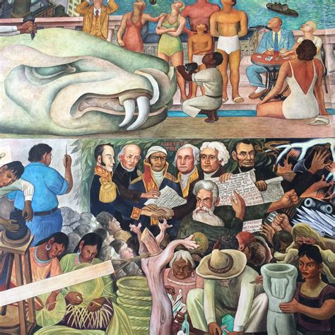 DIEGO RIVERA CITY COLLEGE MURAL