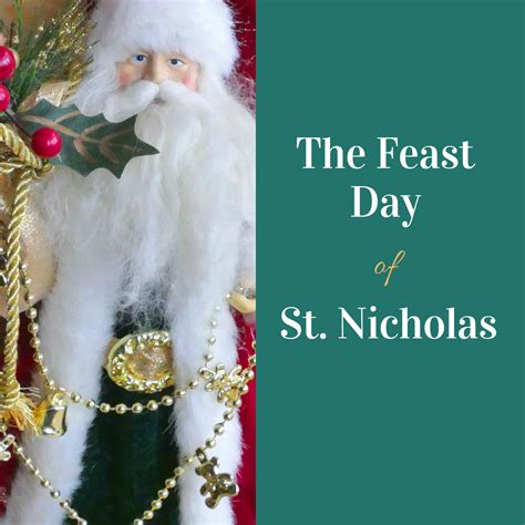 The Many Foods of the Feast of St Nicholas - Patricia Eales Nutrition