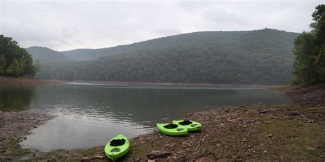 Kayaking Savage River Reservoir