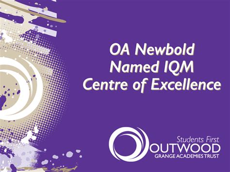 Outwood Academy Newbold Named IQM Inclusion Centre Of Excellence ...