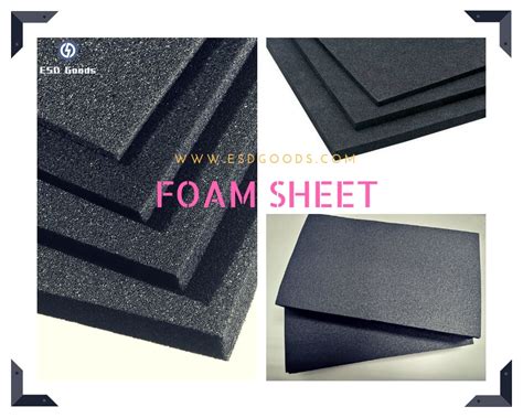 Electrical Equipment & Supplies Business & Industrial Conductive Foam Sheet 100 x 200 x 6mm Pin ...