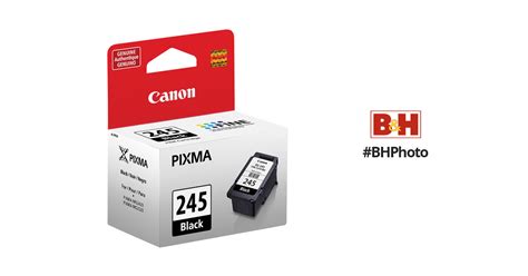 Canon PG-245 Black Ink Cartridge 8279B001 B&H Photo Video