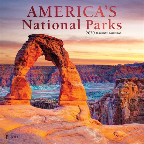 America’s National Parks 2020 Square Wall Calendar by Plato | Plato Calendars