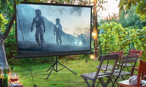 14 Superior Outdoor Projector And Screen Packages for 2023 | CitizenSide