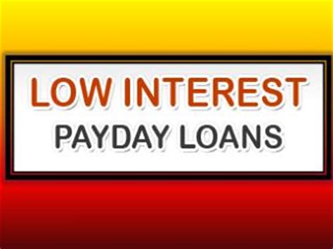 PPT - Low Interest Payday Loans: Intended For People Who Cannot Afford ...